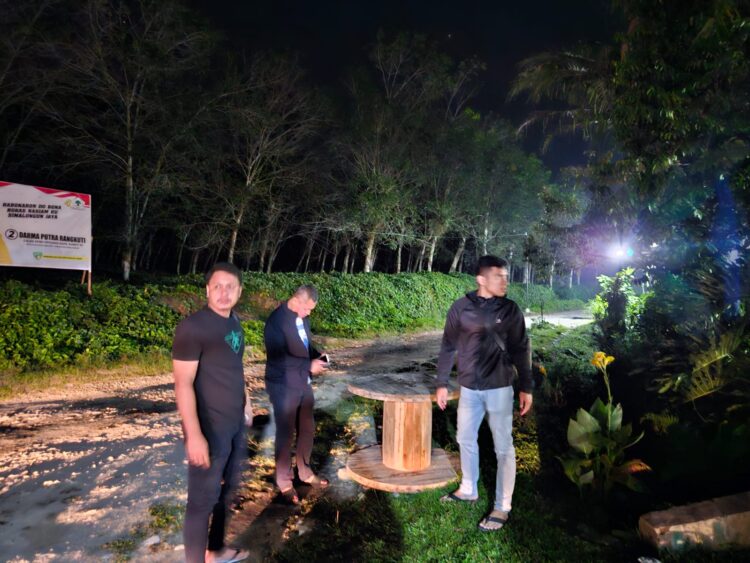 Diberitakan Sarang Narkoba, Kasnob Polres Simalungun Lakukan Penyelidikan di Simpang Tiga Bahapal Sinaksak 