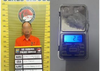 Tim Opsnal Resmarkoba Polres Sibolga Cokok Warga Sarudik Pemilik Sabu