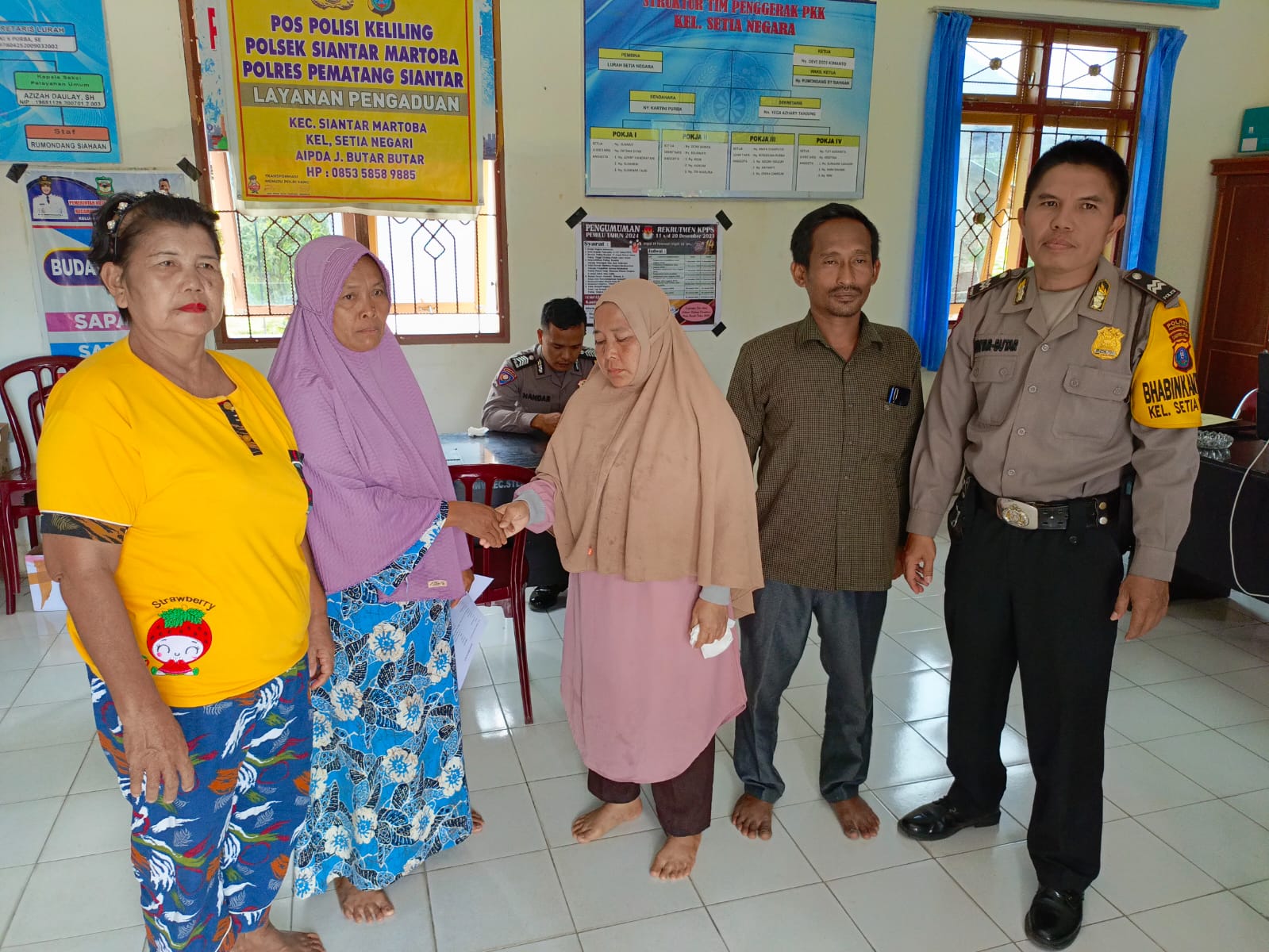 Polsek Siantar Martoba Selesaikan Permasalahan Perasaan Tidak Menyenangkan Polsek Siantar Martoba Selesaikan Permasalahan Perasaan Tidak Menyenangkan