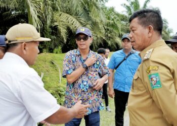Bupati Simalungun Tinjau Infrastruktur Jalan di Nagori Dusun Pengkolan Bosar Maligas