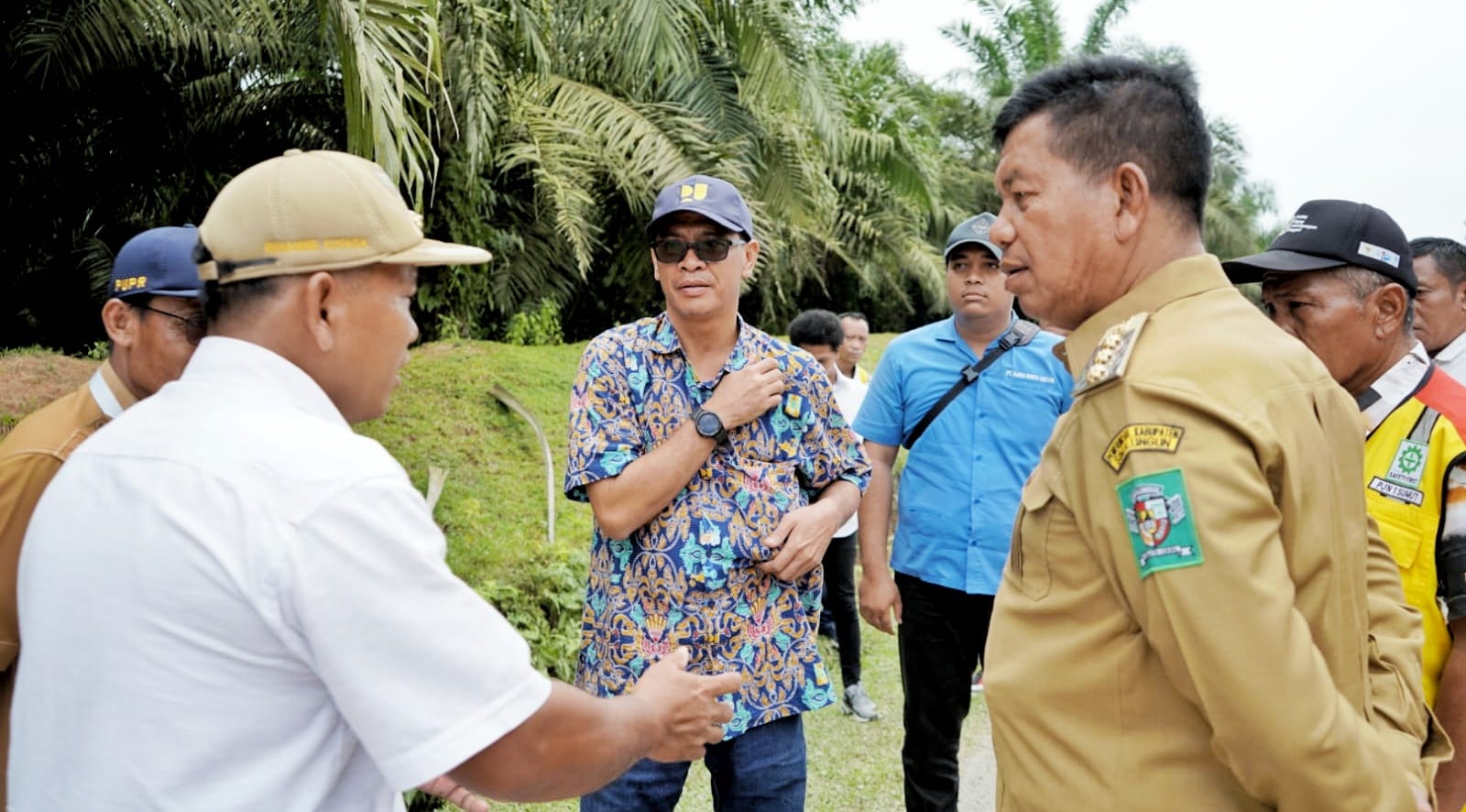 Bupati Simalungun Tinjau Infrastruktur Jalan di Nagori Dusun Pengkolan Bosar Maligas
