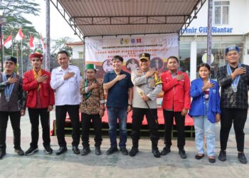 Kapolres Pematangsiantar Jadi Narasumber Dalam FGD Deklarasi Pemilu Damai Oleh Kelompok Cipayung Kota Pematangsiantar