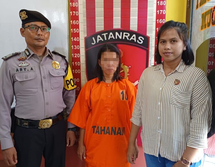 Ibu Rumah Tangga Pelaku Curat Diamankan Polres Tapteng