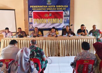 Bahas Sitkamtibmas Pemilu 2024, Polres Sibolga Laksanakan Pojok Pemilu