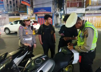 Peningkatan KYRD, Polres Pematangsiantar Amankan 12 Unit Sepeda Motor Knalpot Brong 