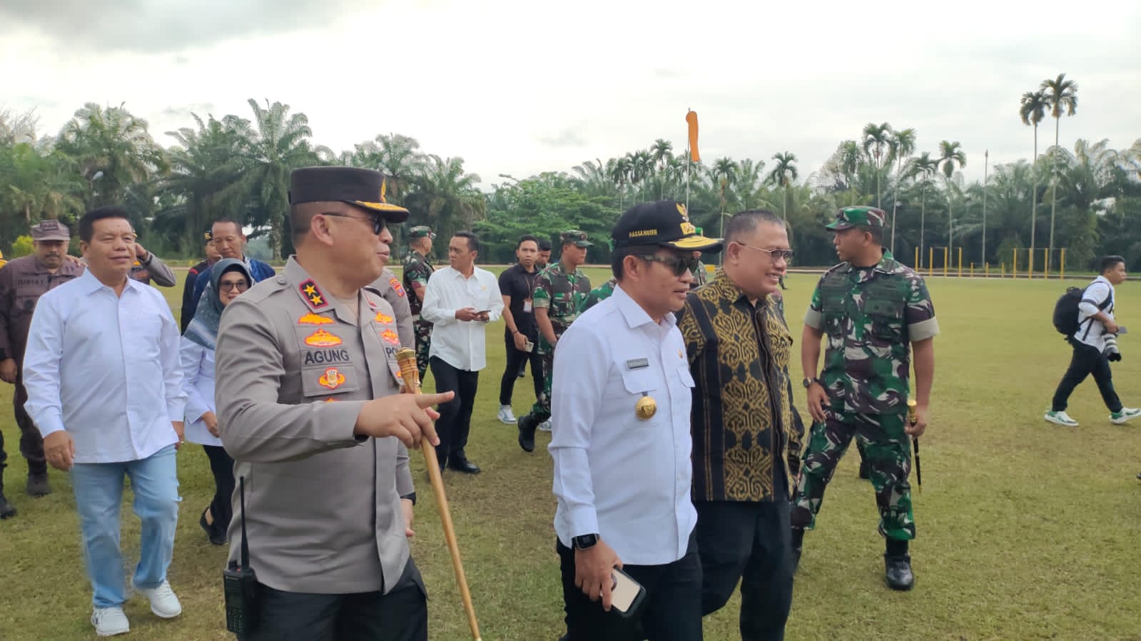 Kapolres Dampingi Kapolda dan Forkopimda Sumut Lakukan Monitoring Penyelenggaraan Pemilu 2024 di Simalungun