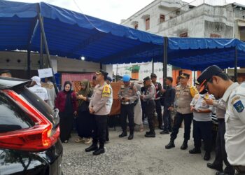 Kapolres Sibolga Dan Forkopimda, Cek Langsung Ke TPS Warga Yang Coblos