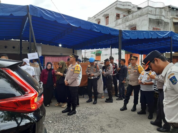 Kapolres Sibolga Dan Forkopimda, Cek Langsung Ke TPS Warga Yang Coblos