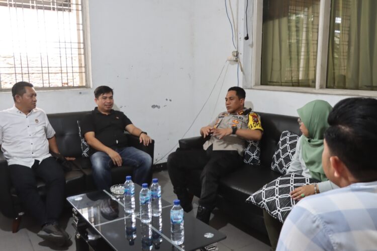 Polres Pematangsiantar dan KPU Koordinasi Pengamanan Pergeseran Kotak Suara