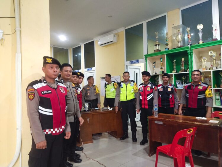 Kantor PPK Sekota Sibolga Diperketat Pengamanannya Pasca Pemilu 2024