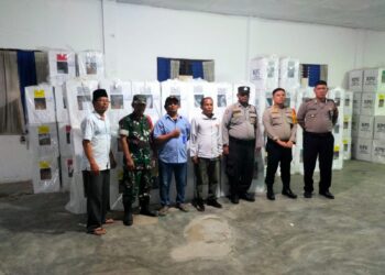 Polres Simalungun Tingkatkan Pengamanan Kotak Suara Pasca Pencoblosan Pemilu 2024