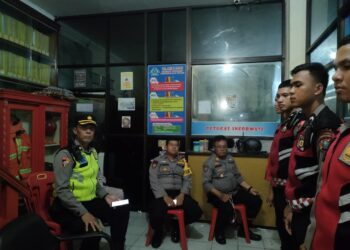 Polres Sibolga Gelar Patroli Gabungan Pastikan Kotak Suara Aman