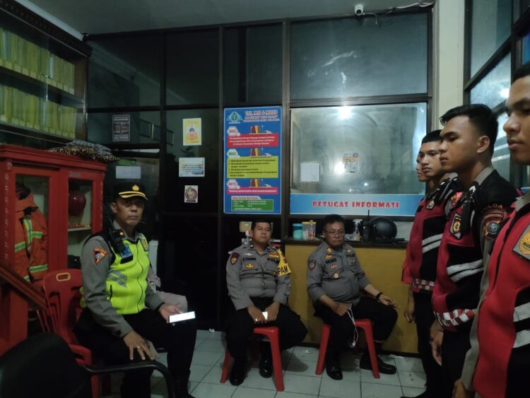 Polres Sibolga Gelar Patroli Gabungan Pastikan Kotak Suara Aman