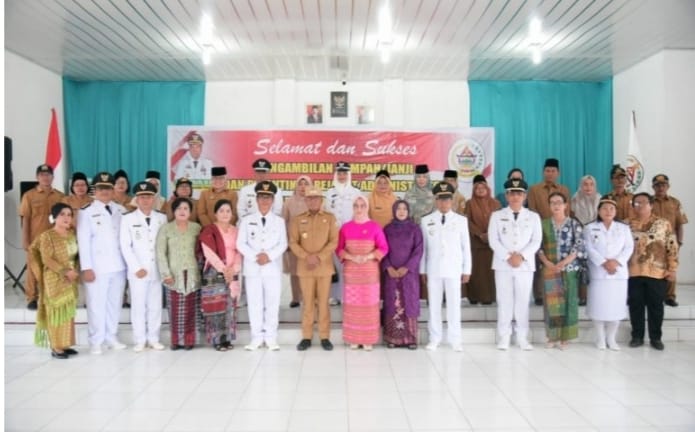 Pj Bupati Resmi Lantik 24 Pejabat Baru Di Lingkungan Pemkab Tapteng 