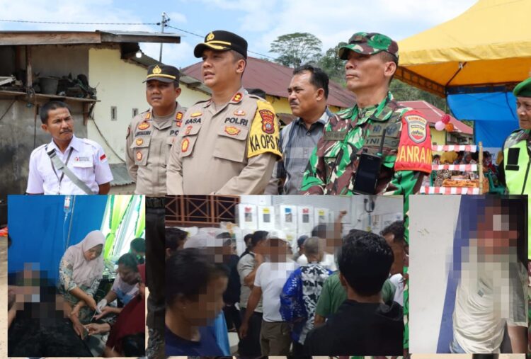 Polres Tapteng Sigap Tangani Kasus Pemukulan Warga Di TPS Barus Dan Sirandorung