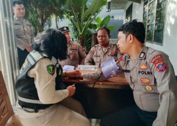 Sie Dokkes Polres Pematangsiantar Patroli Keliling Berikan Pelayanan Kesehatan bagi Personil Di PPK