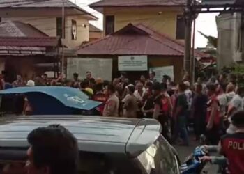 Perhitungan Suara Pemilu 2024 Tingkat Kecamatan Sambas Ricuh