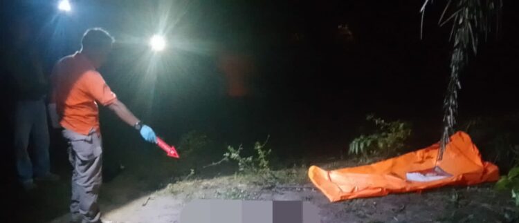 Polres Tebing Tinggi Gelar Penyelidikan Mayat Mr X Diduga Pelaku Pencurian Ternak yang Tewas Dimassa 