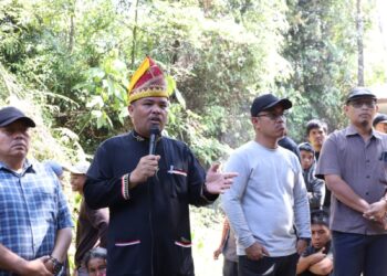 Masyarakat Kecamatan Pergetteng-Getteng Sengkut Gelar Adat Menanda Tahun di Delleng Simenoto