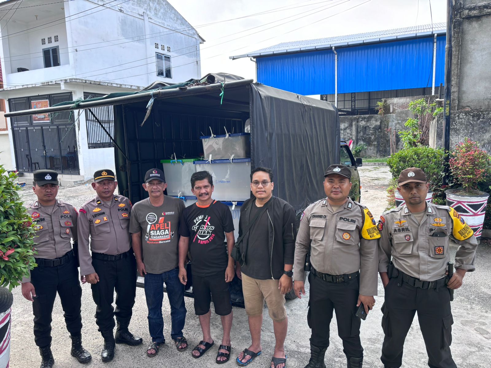 Rekapitulasi Pleno PPK Siantar Marihat Usai, Polres Pastikan Logistik Aman Hingga ke KPU