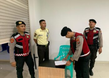 Menjelang Rapat Pleno Penghitungan Suara Pemilu 2024, Polres Sibolga Tingkatkan Pengamanan di KPU