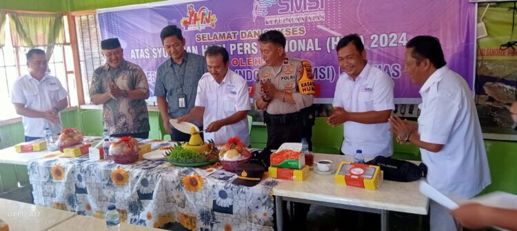 SMSI dan Jurnalis di Kepulauan Nias Rayakan HPN