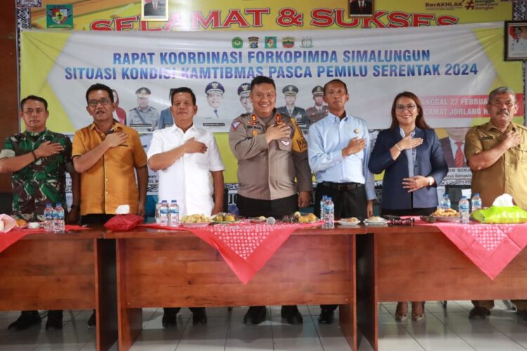 Sinergitas Forkopimda Simalungun Pasca Pemilu 2024, Langkah Bersama Menjaga Kamtibmas dan Persatuan