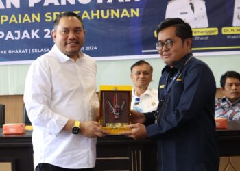 Bupati Pakpak Bharat Hadiri Pekan Panutan Penyampaian SPT Tahunan Tahun Pajak 2023
