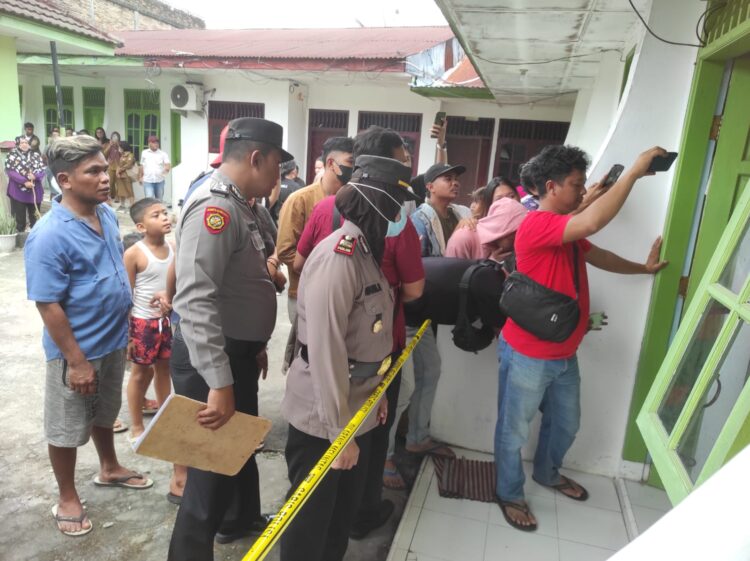 Kos Lokasi Penemuan Jasad Guru SD