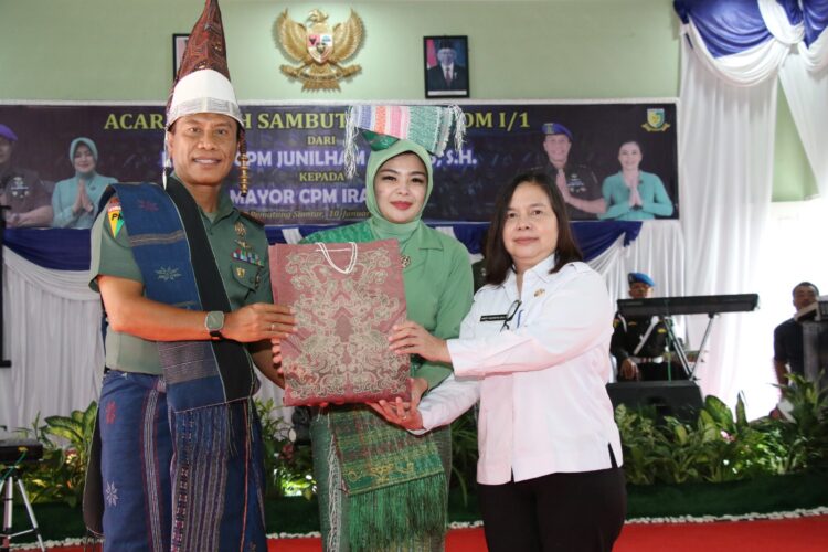 Perwakilan Wali Kota Hadiri Acara Pisah Sambut Dandenpom I/1 Pematang Siantar 