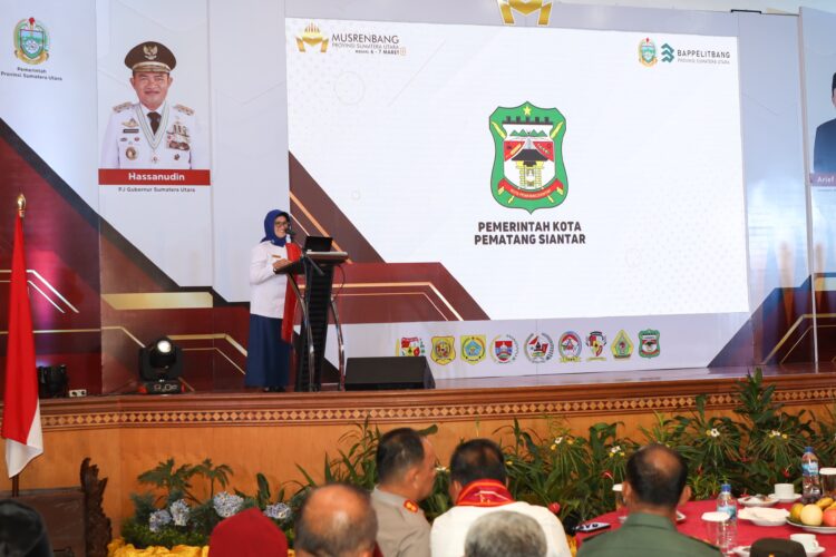  Wali Kota Siantar Hadiri Pra  Musrenbang RKPD Provinsi Sumut Zona Dataran Tinggi Tahun 2025
