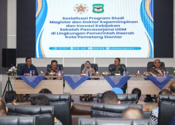 Wali Kota Membuka sosialisasi Prodi Magister dan Doktor Kepemimpinan dan Inovasi Kebijakan di Pemko Pematangsiantar