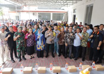 Wali Kota Bagikan Penyaluran Bantuan CPP Tahun 2024 di Kantor Pos Cabang Pematangsiantar