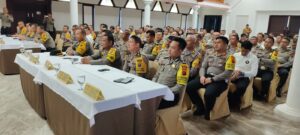 Ops Mantap Brata 2023-2024, Polres Simalungun Sambut Kunjungan Tim WasOps Itwasum Polri 