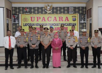 Bravo, Kasi Humas Polres Tapteng Naik Pangkat Menjadi Komisaris Polisi