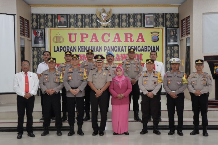 Bravo, Kasi Humas Polres Tapteng Naik Pangkat Menjadi Komisaris Polisi