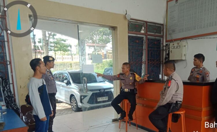 Polres Simalungun Pastikan Keamanan Rapat Pleno Terbuka Pemilu 2024