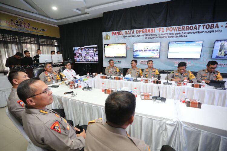 Kapolda Sumut: Pengamanan Berbasis Teknologi Event F1 Powerboat Terus Ditingkatkan