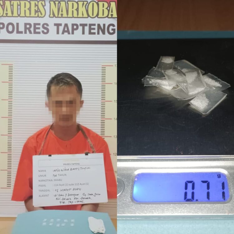 Nelayan Pengedar Sabu Kembali Diamankan Sat Narkoba Polres Tapteng 