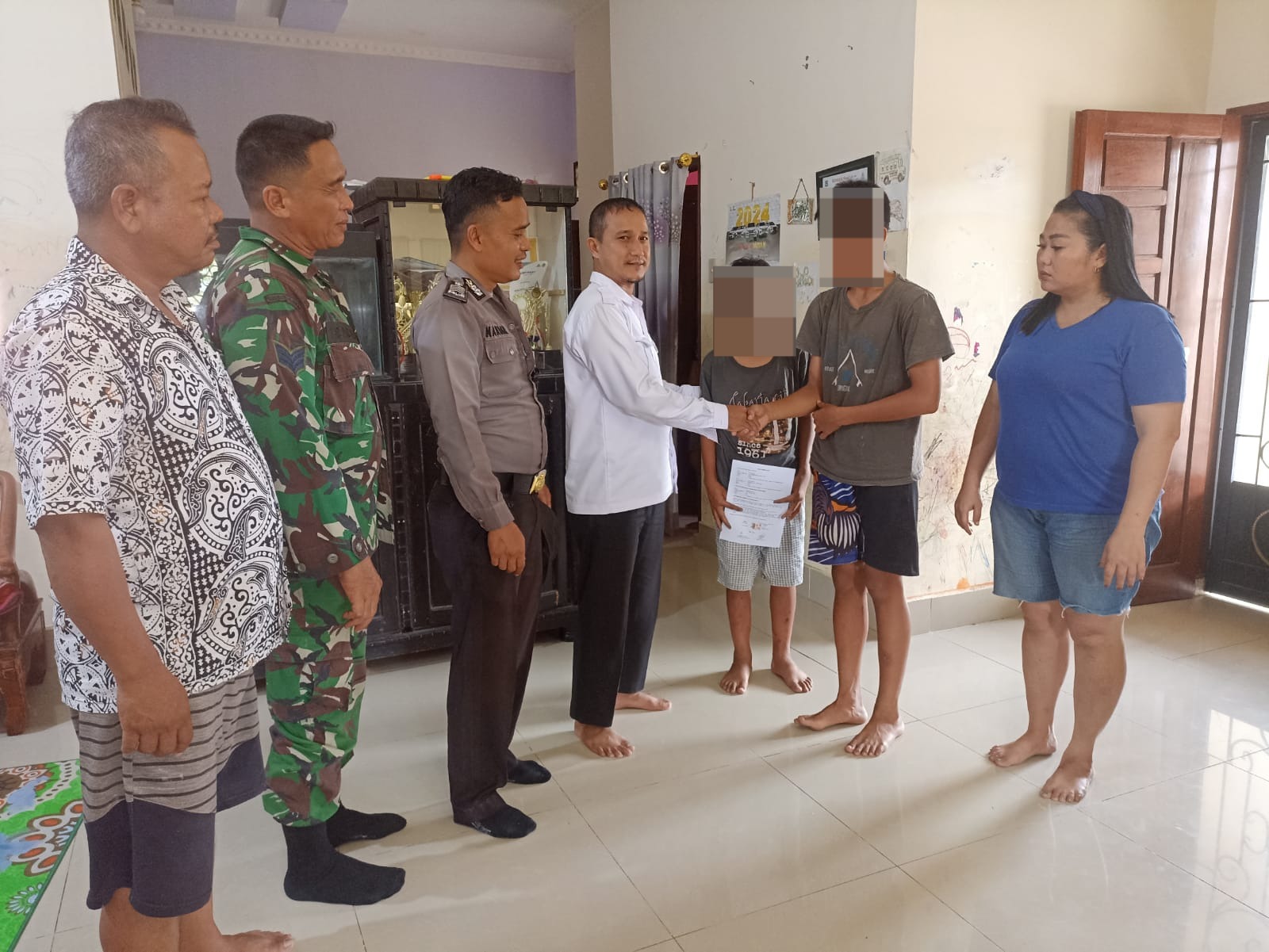 Dimediasi Polsek Siantar Martoba, Kasus Pencurian Ayam di Bah Kapul Berakhir Damai