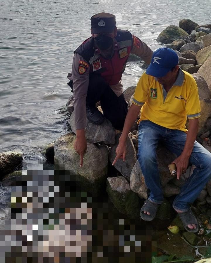  Geger, Potongan Tubuh Manusia Tanpa Kepala Ditemukan Danau Toba Haranggaol Horisan