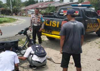 Polsek Perdagangan Gelar Patroli Dialogis untuk Tingkatkan Kesadaran Masyarakat di Simalungun