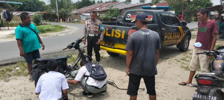 Polsek Perdagangan Gelar Patroli Dialogis untuk Tingkatkan Kesadaran Masyarakat di Simalungun