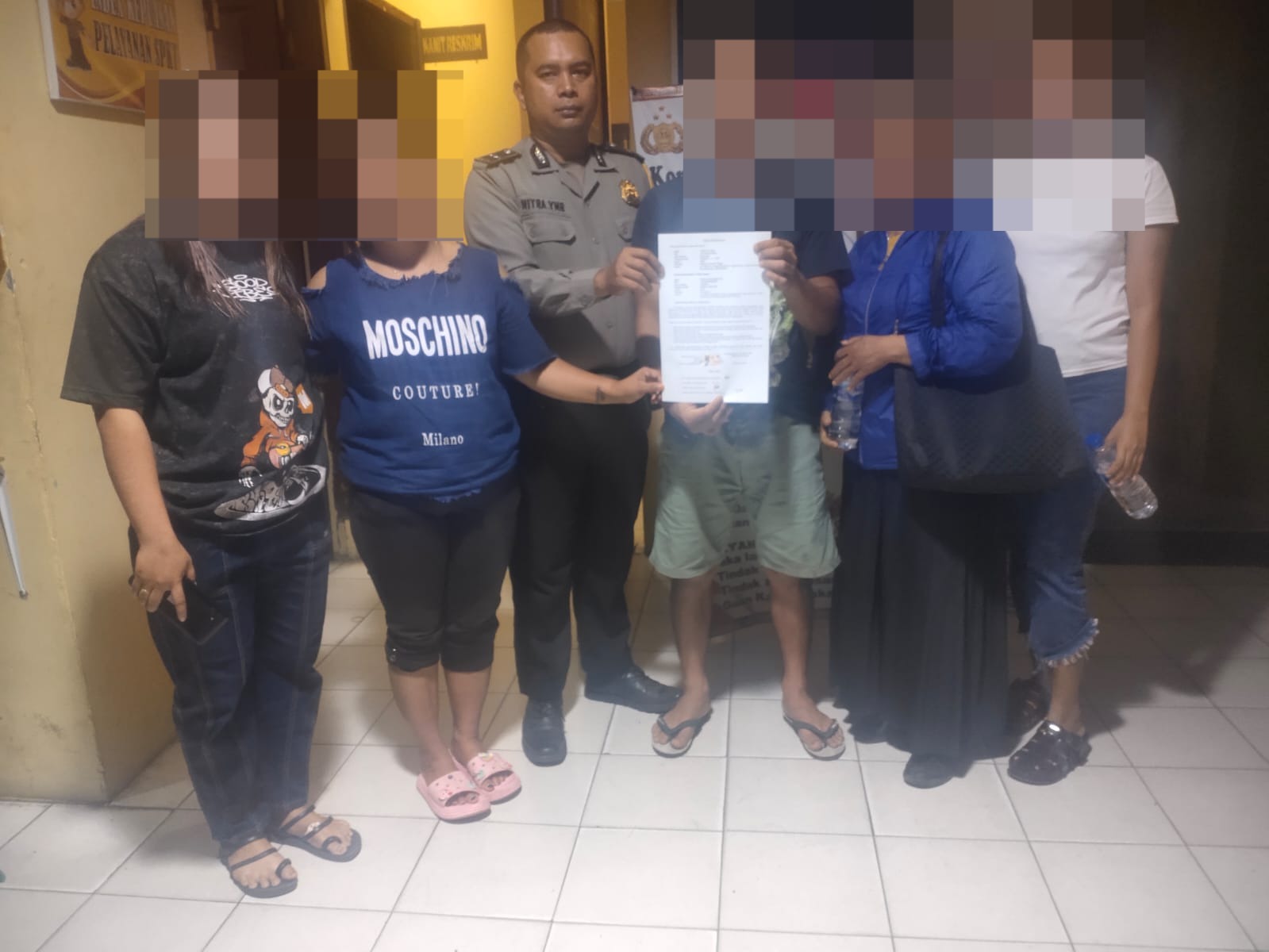 Polsek Siantar Martoba Selesaikan Pengerusakan Kaca Mobil Melalui Problem Solving