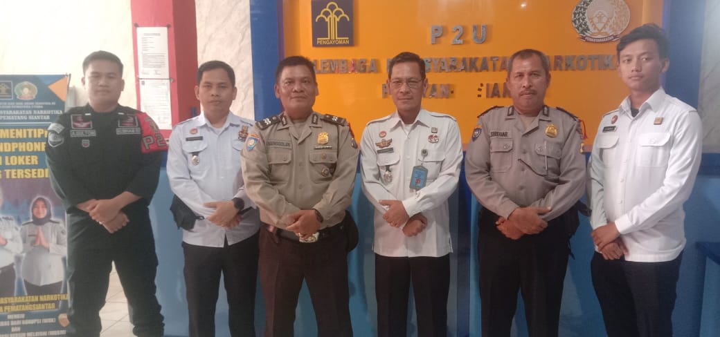 Sat Binmas Polres Simalungun Koordinasi dengan Lapas Narkotika di Raya Terkait Polisi Khusus Pemasyarakatan