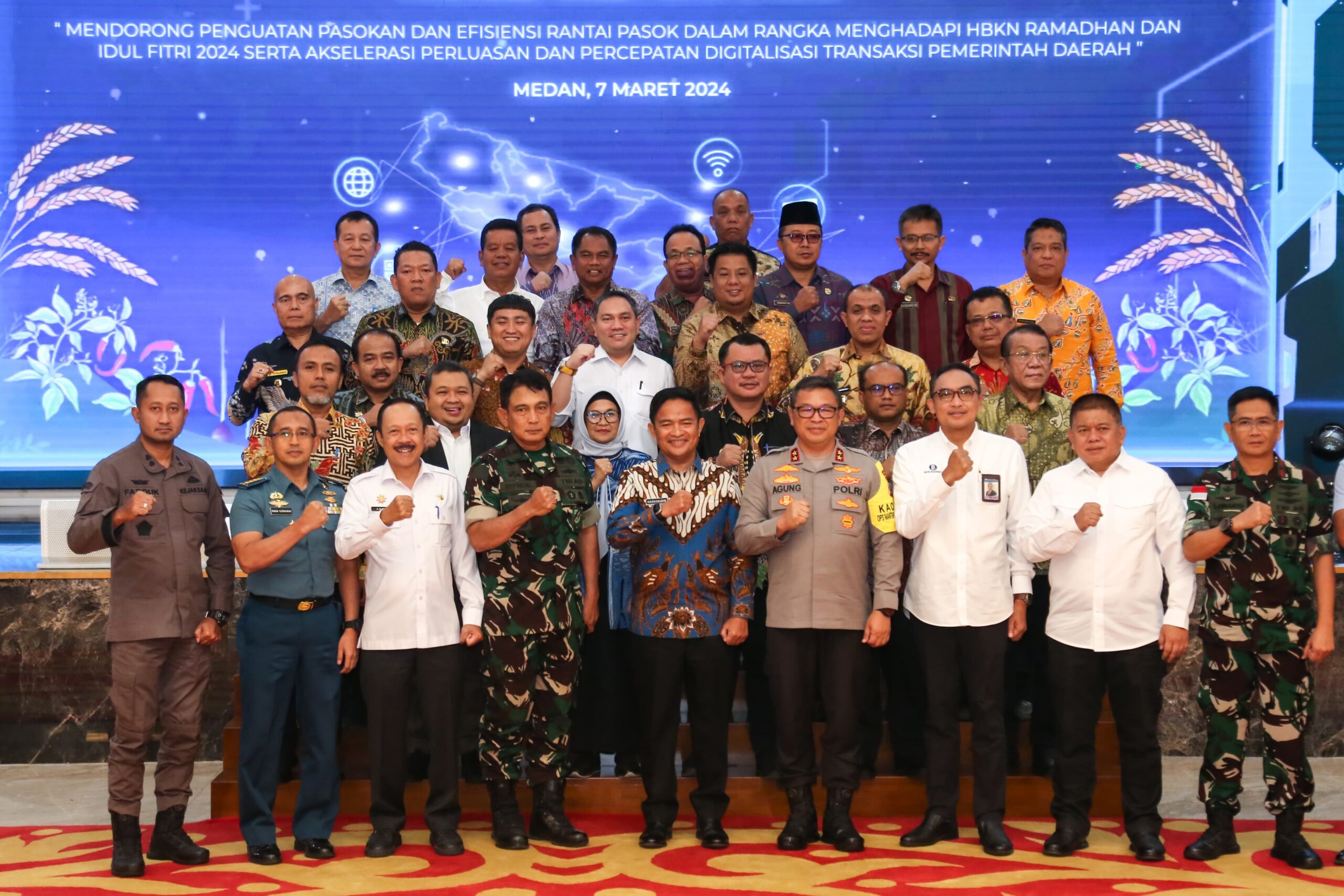 Wali Kota Siantar Hadiri HLM Tim Pengendali Inflasi Daerah Provinsi Sumut