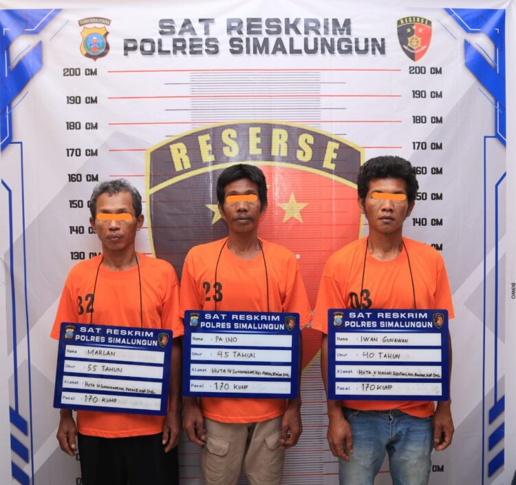 Polres Simalungun Ringkus Pelaku Pencurian Sawit dan Penyerangan Bom Molotov di Perkebunan PT Lonsum 