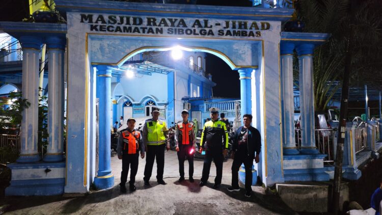 Jaga Sitkamtibmas Di bulan Puasa, Polres Sibolga Laksanakan Patroli dan Pengamanan Di Masjid