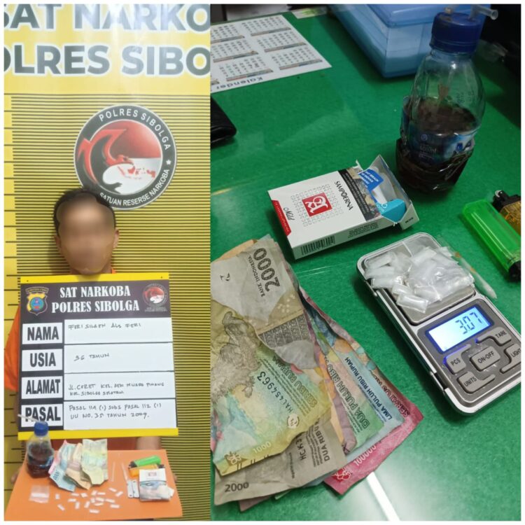 Pemilik 18 Paket Sabu Diciduk Tim Opsnal Resnarkoba Polres Sibolga