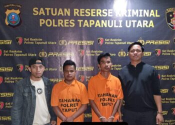 Polres Taput Ringkus 2 Pelaku Curanmor dari Jalan Diponegoro 
